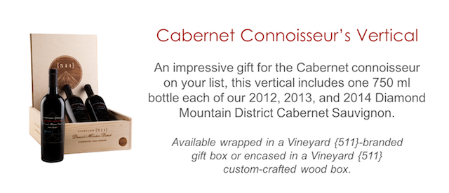 Vineyard {511} Vertical in a Wood Box