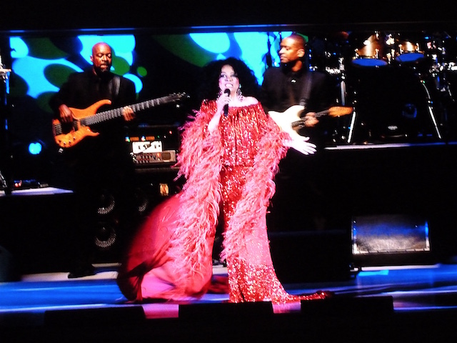 Diana Ross at the Hollywood Bowl