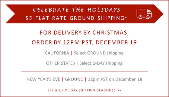 Vineyard 511 - Contact Us - Holiday Shipping