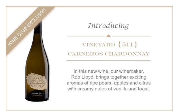 Introducing Vineyard {511} Chardonnay