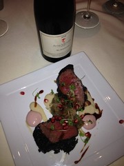 Venison and Pinot at Harvest in Cambridge, MA